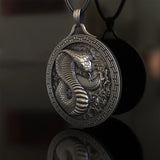 Pure Pewter Cobra Necklace - BGCOPPER