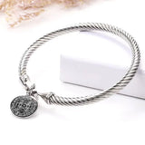 Saint Benedict Medal Women's Bracelet To Ward Off Evil - BGCOPPER