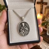 St Peter Necklace/the patron saint of net makers, boat builders ,fishermen, locksmiths, shoemakers and foot patients