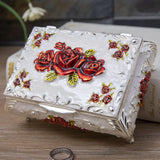 Zinc alloy rose drip necklace ring jewelry jewelry box - BGCOPPER