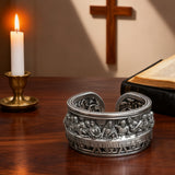 The Last Supper Silver Adjustable Ring