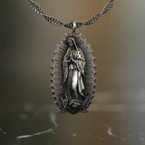 Our Lady of Guadalupe S925k Silver Necklace - BGCOPPER