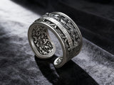 The Last Supper Silver Adjustable Ring