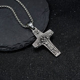Good Shepherd · Stainless Steel Cross Necklace - BGCOPPER