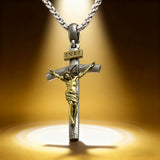 BGCOPPER S925K Silver Crucifix of Jesus Christ: A Timeless Masterpiece of Faith and Art