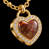 Forever in My Heart – Romantic Heart Lock Necklace | A Timeless Symbol of Love & Devotion