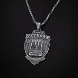 Spring Promotion:I'm a Proud Veteran Pendant - A Symbol of Honor - BGCOPPER