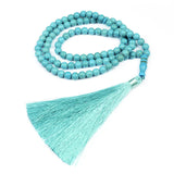 8 mm turquoise hand-held rosary - BGCOPPER