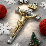 BGCOPPER S925K Silver Crucifix of Jesus Christ: A Timeless Masterpiece of Faith and Art