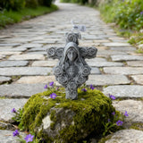 Sacred Light Christmas Candle - Christ King & Holy Mary Edition | Natural Soy Wax Christian Candles for Advent Worship & Prayer