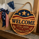 America 250 Faith & Freedom Welcome Keepsake