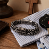 Archangel Michael Defend Us Bracelet - craftsmanship detail