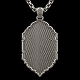 S925 Sterling Silver Our Lady of Guadalupe Prayer Pendant Necklace – Catholic Virgin Mary Medal