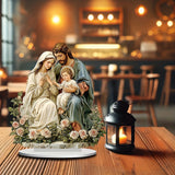 Holy Family 2D Flat Acrylic Decor – A Gentle Reminder of Love & Unity in Your Home