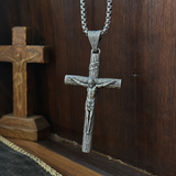 S925K Silver Cross Necklace: Embodiment of the Light of Faith