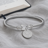 Saint Benedict Medal Women's Bracelet To Ward Off Evil