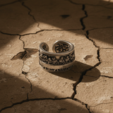 The Last Supper Silver Adjustable Ring
