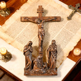 New Product Jesus crucifixion scene ornaments