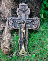 Orthodox Church Crucifixion of Jesus Large Crucifix - BGCOPPER