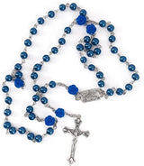 Virgin Mary alloy rosary beads — comes with a jewelry box - BGCOPPER