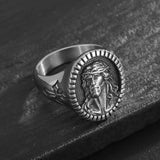 Jesus Crown of Thorns Stainless Steel Ring - BGCOPPER