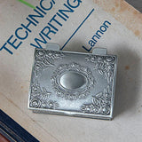 Vintage Zinc Alloy Floral Necklace Ring Jewelry Organizer - BGCOPPER