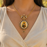 Our Lady of Perpetual Help Icon Pendant Necklace