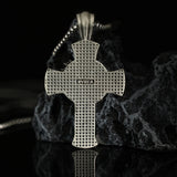 Sterling Pewter/S925K Silver Jesus Cross Necklace - BGCOPPER