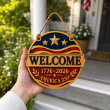 America 250 Faith & Freedom Welcome Keepsake product detail for Christian home decor