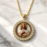 Sacred Heart of Jesus Pendant Necklace