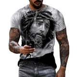 Fashionable and beautiful religious Christ Jesus 3D print clothing - BGCOPPER