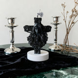 Sacred Light Christmas Candle - Christ King & Holy Mary Edition | Natural Soy Wax Christian Candles for Advent Worship & Prayer