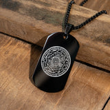 Vintage Titanium Seven Archangel's Seal Pendant - Amulet against evil eyes, curses, spells - BGCOPPER