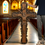 Crucifixion Crucifix Large Crucifix - design detail