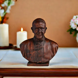 Pope Francis Wooden Desktop Arrangement Souvenir - BGCOPPER