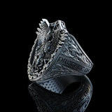 Archangel Michael Steel Titanium Ring——Giving us the strength and courage to move forward - BGCOPPER