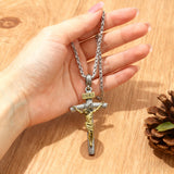 BGCOPPER S925K Silver Crucifix of Jesus Christ: A Timeless Masterpiece of Faith and Art