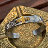 Mayan wisdom double pupil point tribal totem bracelet non alpine rung high bridge cross bracelet - BGCOPPER