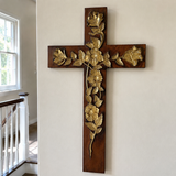 Rosenkreuz, Muttertag Wand dekor Geschenk