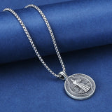 Saint Benedict Medallion Ward Off Evil Necklace - BGCOPPER