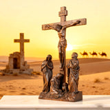New Product Jesus crucifixion scene ornaments