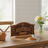 Bless Our Home Solid Wood Family Plaque