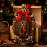 A Handcrafted Sanctuary: Our Lady of Guadalupe Wood Carving