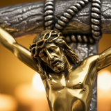 BGCOPPER S925K Silver Crucifix of Jesus Christ: A Timeless Masterpiece of Faith and Art