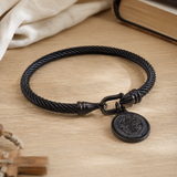 Saint Benedict Medal Women's Bracelet To Ward Off Evil