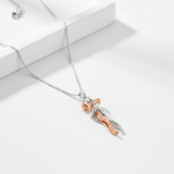 Hug Necklace-The Tale of Two Lovers Necklace