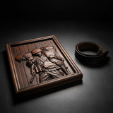 Bgcopper Usa Soldiers Brotherhood wood carving - Wall Hanging Art Work