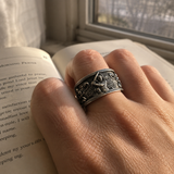 Archangel Michael S925 Sterling Silver Ring – Guardian of Faith & Courage - Christian gift presentation