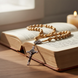 Handmade Christian St. Benedict Cross Rosary