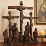 New Product Jesus crucifixion scene ornaments